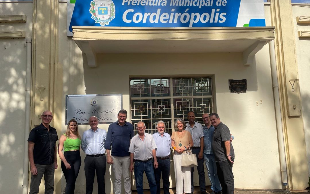 ISEE se encontra com Prefeito de Cordeirópolis para lançamento do Projeto Nova Escola 3×3